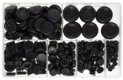 DBG 2-25mm Rubber Blanking Grommets - Assorted Pack of 280 - 1023.DB18