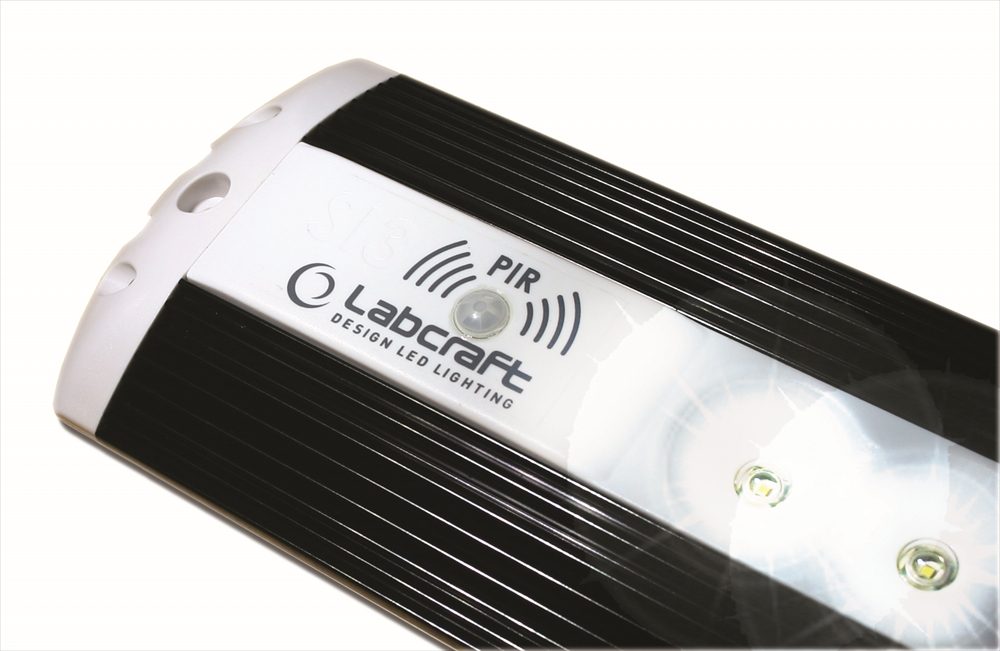 Labcraft SI3_6-1MVPIR Powerlux (298mm) 6-LED Interior Light with PIR Sensor 1194lm 12/24V
