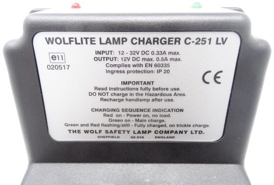 Wolflite C-251LV Torch Charge Unit