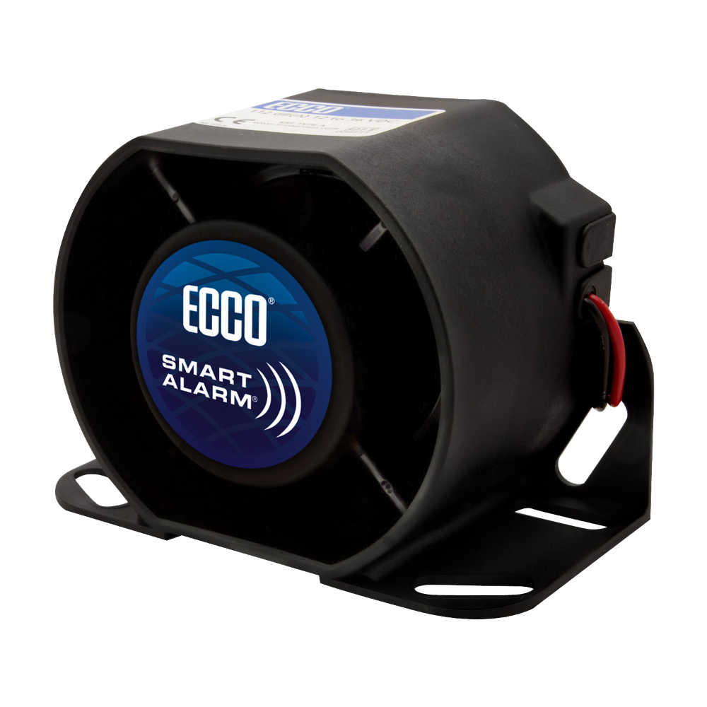 ECCO 830N-001 TONAL REVERSE Alarm 107dB(A) (Fly Lead) R10 12-36V