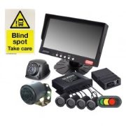 Durite Direct Vision Standard (DVS) Safe System Complete Kit (Phase 1) | 7" Monitor | Low Speed Trigger (TACHO) - [4-776-65]