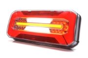 WAS W185 Series 12/24V Truck LED Rear Combination Light | 306mm | Fly Lead | Left/Right | S/T/I w/ Reverse & Fog - [1290 L/P]
