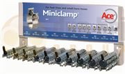 ACE® Zinc Plated Steel Miniclamps Dispenser Rack - 400.0181