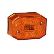 Aspoeck 31-6309-057 FLEXIPOINT LED Side Marker Light w/ Reflex [0.5m DC Flatcable]