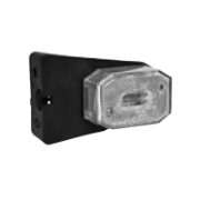 Aspoeck 31-6369-037 FLEXIPOINT LED Front Marker Light w/ Reflex & 100mm Bracket [1m DC Flatcable]