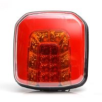 WAS W145 LED Rear Combination Light | 108mm | WAS 5-Pin | Left/Right | 3 Function - [1089/I]