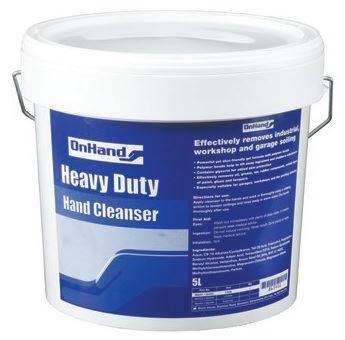 OnHand Heavy Duty Natural Bead Hand Cleaner - 5 Litre Tub - 865451