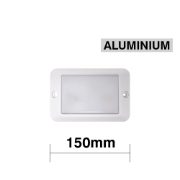 DBG Pegasus Series 12/24V LED Interior Panel Light | Aluminium | 150mm | 750lm | Un-Switched - [MTL.100.VVW]