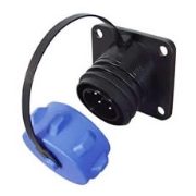Durite 32A IP68 Heavy Duty Waterproof Plastic Mounted Socket | 12/24V | 4-Pin - [0-464-79]