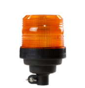 ECCO ECCOLED SILVER LED R65 Amber Mini DIN Pole Beacon [EB5016A]