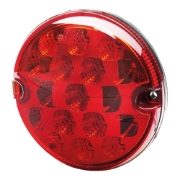 DBG Valueline 95 Round LED Signal Light | 95mm | Fly Lead | Rear Fog | Red - [386.003]