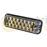 ECCO 3812A Amber 20-LED Directional Warning Module R65 [Fly Lead]