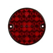 LED Autolamps 95 Series Round LED Signal Light | 95mm | 12/24V | Fly Lead | Stop/Tail - [95RM]