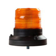 ECCO ECCOLED SILVER LED R65 Amber Single Bolt Beacon [EB5018A]