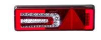 Truck-Lite M900 Series LED Rear Combination Light | Triangle Reflex | RH | 7-Way DIN - [900/101/04]