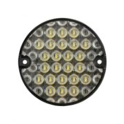 LED Autolamps 95 Series Round LED Signal Light | 95mm | 12/24V | Fly Lead | Reverse - [95WM]