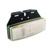 LED Autolamps 1491 Series LED Front Marker Light w/ Reflex & Bracket | Fly Lead [1491WM]
