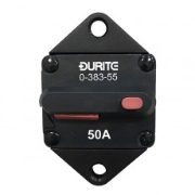 Durite Panel Mount Hi-Amp Circuit Breaker | 12/24V | 80A | Pack of 1 - [0-383-58]