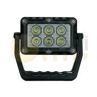 LED Autolamps RWL129W18-FH RWL USB Rechargeable 6-LED 950lm Flood Work Light with Folding Stand 12/24V