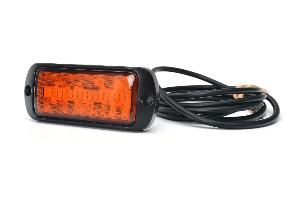 WAS 1468 W217 Amber/Amber 30-LED Directional Warning Module [Fly Lead]