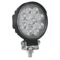 LED Autolamps 10715 Round 9-LED 1210lm Work Flood Light 12/24V - 10715BM