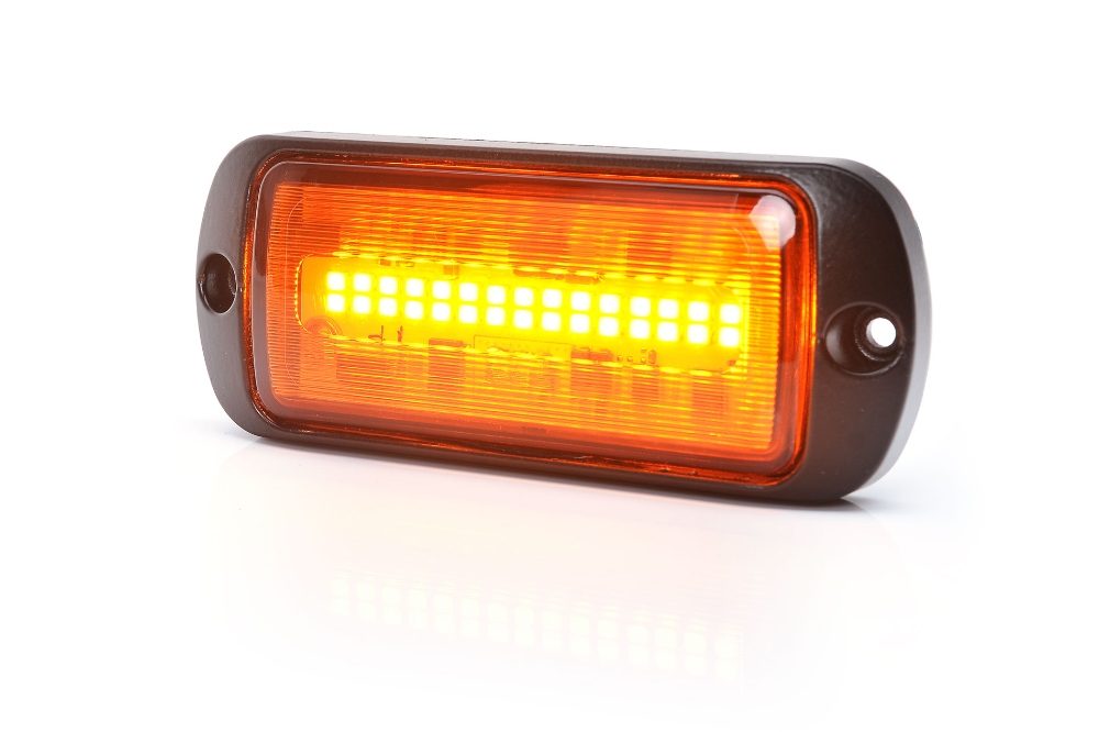 WAS 1468 W217 Amber/Amber 30-LED Directional Warning Module [Fly Lead] - Pack of 18