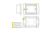 RING Multi-function LCD Mounting Frame for RING Inverters - RINVFRM