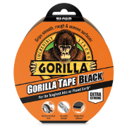 GORILLA 3044011 Tape Black (50mm x 32m)