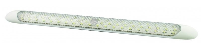 LED Autolamps 1061-24SW (300mm) WHITE 61-LED Interior Strip Light with Switch 340lm 24V