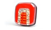 WAS W146 LED Rear Combination Light | 108mm | Fly Lead | Left/Right | Tail/Fog/Reverse - [1091]