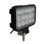 LED Autolamps 15045 Rectangular 15-LED 1978lm Work Flood Light 12/24V - 15045BM