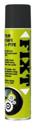 FIXT FX081152 Dry Film Food Safe Lube with PTFE - 400ml Aerosol