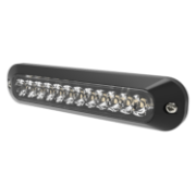 ECCO ED3700 Series Blue/Amber 12 LED Strobe Light | R65 (Class II) | IP67 - [XTP6MCBA]