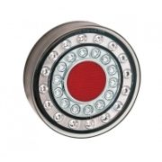 LED Autolamps MaXilamp-C Series 12/24V Round LED Reverse Light | 125mm | Fly Lead - [MAXILAMP1XCWE]