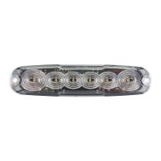 LED Autolamps 12 Series 12/24V Slim-line LED Reverse Light | 131mm | Fly Lead - [12WM]