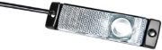Hella 008 645 Series LED Front Marker Light w/ Reflex | 0.5m Fly Lead | 12V [2PG 008 645-971]