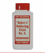 Durite 0-664-25 Soldering Fluid 'Baker's No 3' 250ml Bottle