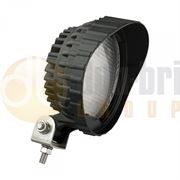LED Autolamps 7450 Round 6-LED 540lm Work Flood Light Black 12V - 7450B12