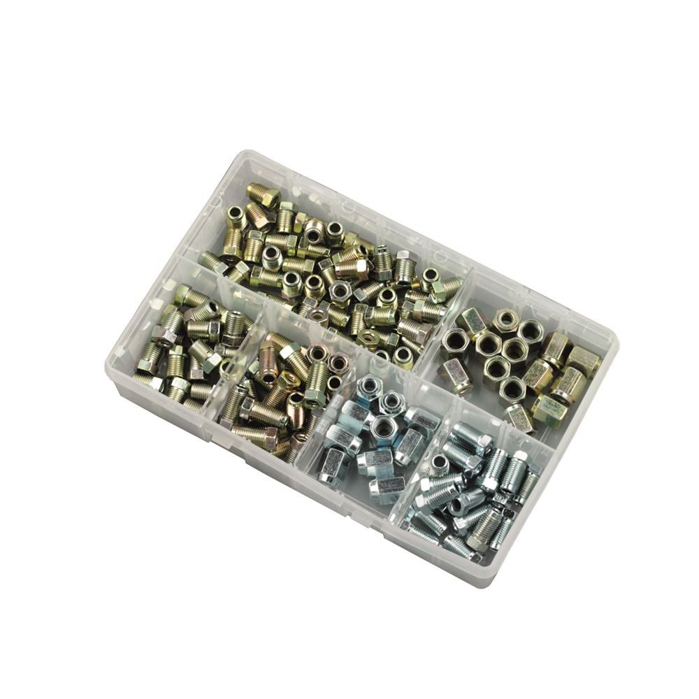 DBG Metric & Imperial Brake Nuts - Assorted Box of 135