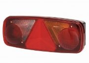 Truck-Lite/Rubbolite 802/17/00 RIGHT Rear Lamp w/ Triangle Reflex [Superseal]