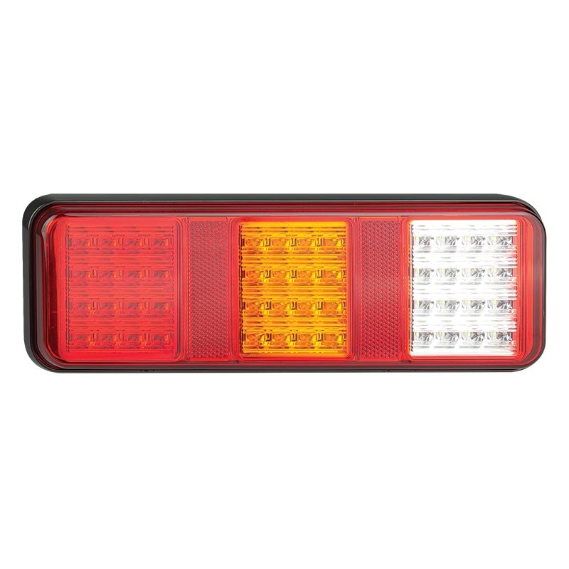 LED Autolamps 283 Series 12/24V LED Rear Combination Light w/ Reflex | 283mm | Left/Right | S/T/I w/ Reverse - [283WARM] - 1