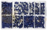 DBG 1023.DB7 Assorted BLUE INSULATED CRIMP Terminals - Box of 400
