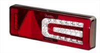 Truck-Lite M900 Series LED Rear Combination Light | Triangle Reflex | Stalk Marker | LH | 7-Way DIN + SS - [900/21/05]