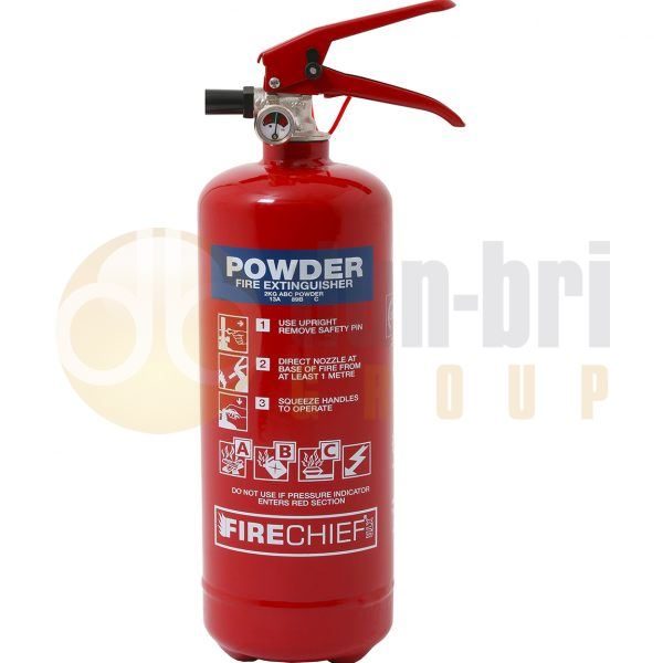 Firechief FXP2 2kg Powder Fire Extinguisher