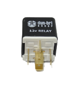 MINI Change-Over Relay (5-Pin) | 12V | 30/40A | Type B | Pack of 1 - [255.108]
