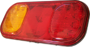 LITE-wire/Perei CRL300 Series LED L/R 200mm Rear Combination Lamp | S/T/I | Cable Entry | 24V - [CRL301SZZ-4-2-AA]