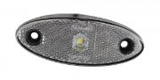 Rubbolite M881 Series LED Front Marker Light w/ Reflector | 3.5m Fly Lead - [881/61/35]