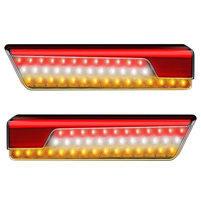 LED Autolamps 355 Series 12/24V LED Rear Combination Lights (Dyn. Indicator) | 356mm
