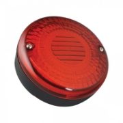 LED Autolamps 140 Series 12/24V Round LED Rear Fog Light | 140mm | Fly Lead - [140FM]