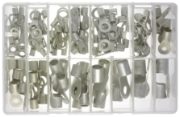 Assorted Open End Copper tube Ring Terminals | Box of 100 - [1023.DB33]